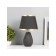 Table lamp "Tenderness" 1x40W E14 black/gold 20x20x34cm