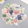 Stickers for creativity "camping set" set 46 pcs 4.4x4.4x1.1 cm