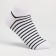 Women's socks, white/black stripes, size 23