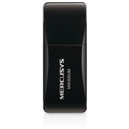 Сетевой адаптер WiFi Mercusys MW300UM N300 USB 2.0-3