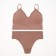 Female set (top, panties) Coffee color, size 42-44