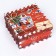 Square box "Red Parcel", 19 × 19 × 10 cm