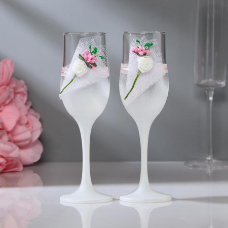 Set of wedding glasses "Vilora"