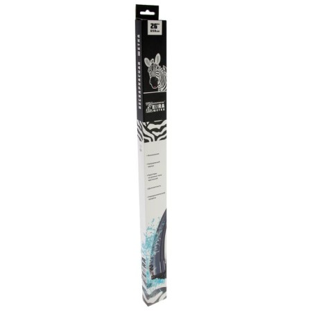 AZARD Zebra wiper brush, 25 "/ 650 mm, frameless, 4 adapters-3