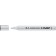 Zubble marker MM-400 06332-8, chalk, round, 2 mm, white