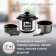 MULINEX CE620D32, 1000 watts, 5 l, 22 programs, ceramic coating, black
