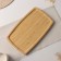 STRIATA shade for serving 30 × 18 cm, bamboo