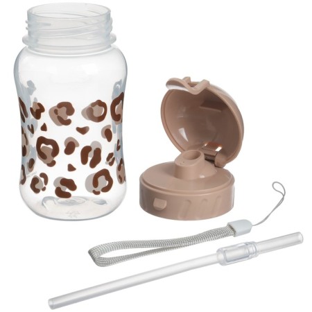 Drill - children's impotion with silicone tube "Lapard", 270 ml., Beige color-3