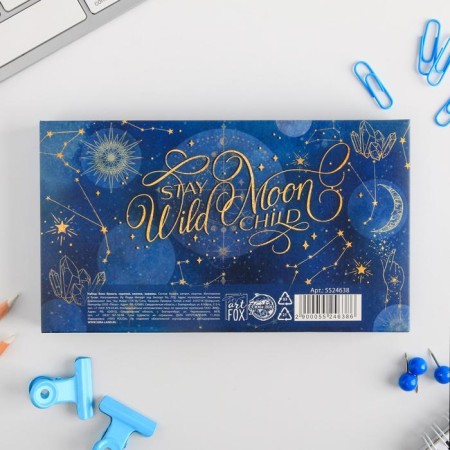 The set "Magic inside you", a paper block 150 liters, paper clips, buttons, clamps-7