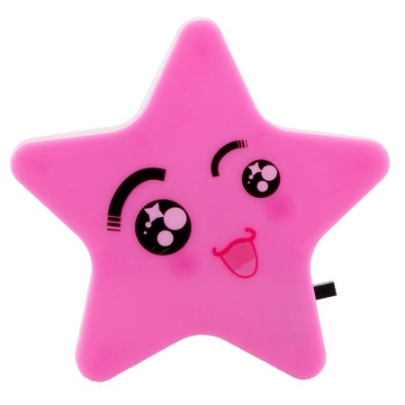 Night Plastic LED "Star" mix 8x8x2.5 cm Risalux-12