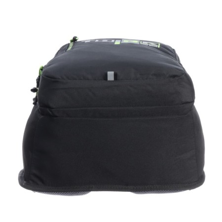 Youth backpack 42 x 31 x 22 cm, Grizzly, ergonomic back, laptop compartment, black/green-6