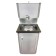 Washbuilder "Dacha", without euns, stainless sink, crane metal, 30 l, white