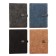 Organizer on the rings, A5 format, 90 sheets, line, with a knife, cover of the leather mix