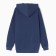Sweatshirt with the basis, the color is blue, size 48
