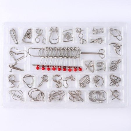 Metal puzzle 30 pcs "Korea"-5