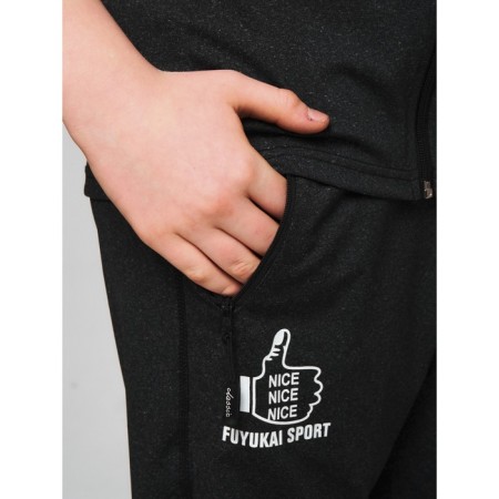 Sports suit for a boy, height 152 cm, dark gray color-6