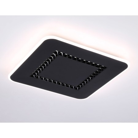 LED ceiling LED with Ambrella Light, Linetech, FL51419, LED, 68 W, 5100LUM, 3000-6400K, Black Black Color-1