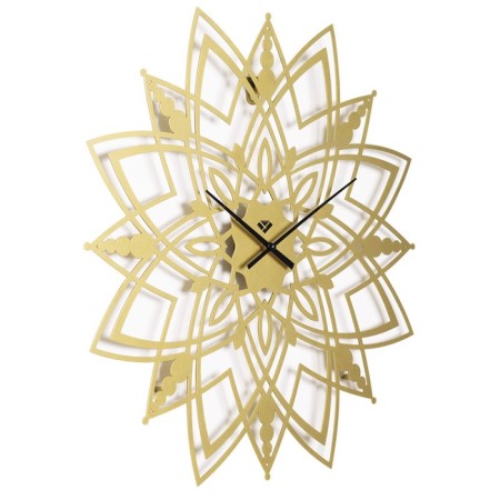 Wall clock "Mandala" 47x47x4.5 cm, made of metal-1