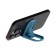 Luazon phone stand, folding, oval, adjustable height, blue