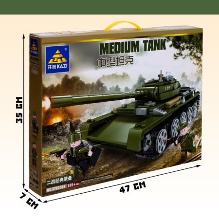 Designer "Army. Tank ", light, 535 details-5