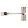 Delerator door Lockland DS-10, silver color 35 kg