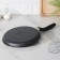 Pancake pan Granit Ultra, D = 22 cm, plastic handle, anti -stick coating, black color