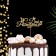 Topper "Happy Birthday", gold, mix, 5 different in the packing, give beautifully