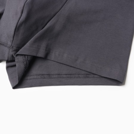 Set of men's panties boxers (2 pcs), black color/graphite, size 52 (xl)-5