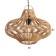 Purnam Purnama ceiling lamp 1x120W, E27, 40x40x30 cm