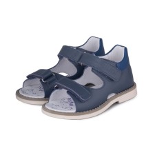 Baby sandals, size 25, jeans color