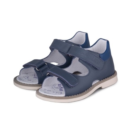 Baby sandals, size 25, jeans color