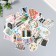 Set of stickers "Bookworm" 50 pcs 3-8.5 cm