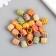 Beads for creativity Plastic "Ethno. Damn. Hologography" set of 20 g 1.3x1.3x1.3 cm