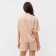 Women's pajamas (shirt and shorts) KAFTAN SILK, r.44-46, beige