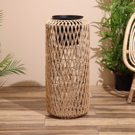 A set of wicker pots, 2 pcs, 31x31x69/20x20x51 cm-1
