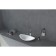 ABBER STEIN AS2606 sink, invoice, 605x380x145 mm, artificial stone, white