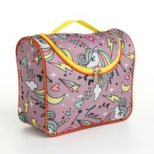 Lightning cosmetic bag, pink color