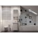 Tumbling under the Aquaton Country sink, 50 cm, white color, oak Verona