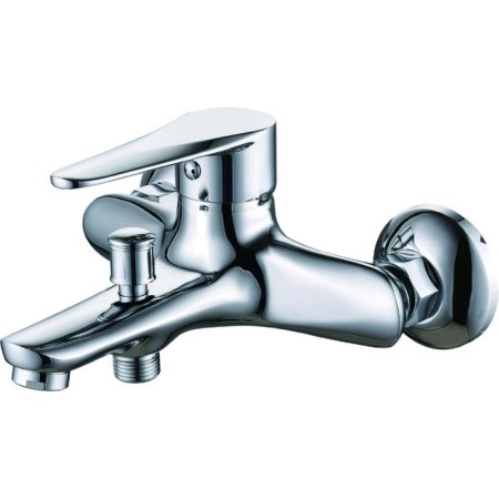 Bath mixer rush denis DN0335-44, single-leaf, short spout, chrome