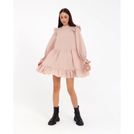 Women's dress Mist p. 46, pink-4