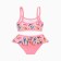 Separate swimsuit for a girl, pink color, height 110-116 cm