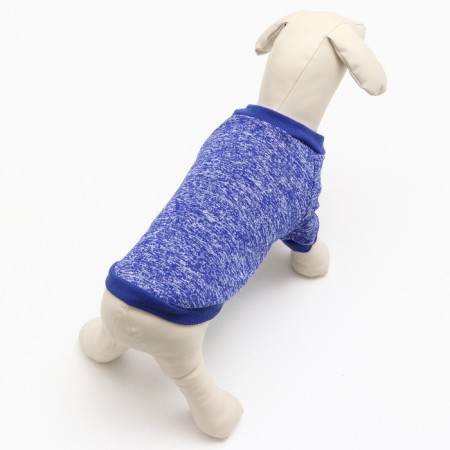 Melange sweater, size M (DS 23 Osh 28, OG 37 cm), blue-2