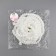 Braid decorative pompons 7mm*10 ± 0.5 yard (9.1 m ± 0.5m) white au