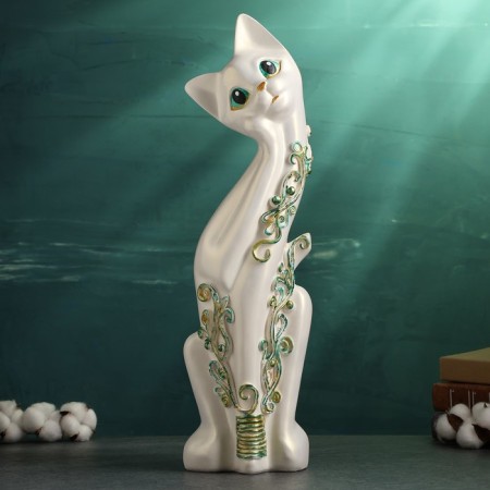 Figure "Cat Jai" Purviats with painting, 50cm-4