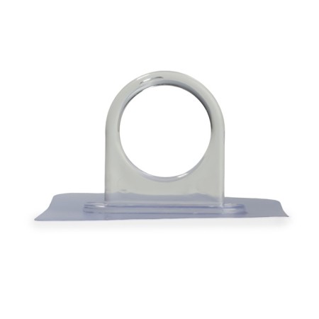 Holder with an adhesive surface of the tundra, d = 25 mm, 68x68 mm, transparent-30