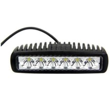 Farah LED SkyWay Off Road, Rectangular, 12 V/24 V, 18 W, 6000 K, 6 diodes, 152x40mm