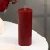 Candle-cylinder aromatic "cherry", 6x15 cm