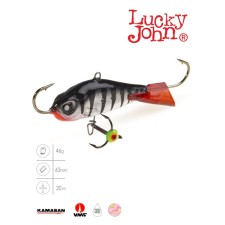 Balancir Lucky John Baltic 6 + tee, 6 cm, color 12hrt blister