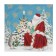 New Year's set of napkins Ethel Christmas Time, 40x40cm 4 pcs