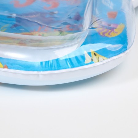 Aquacrice inflatable developing water rug "sea residents", 65x50 cm., Baby me-2